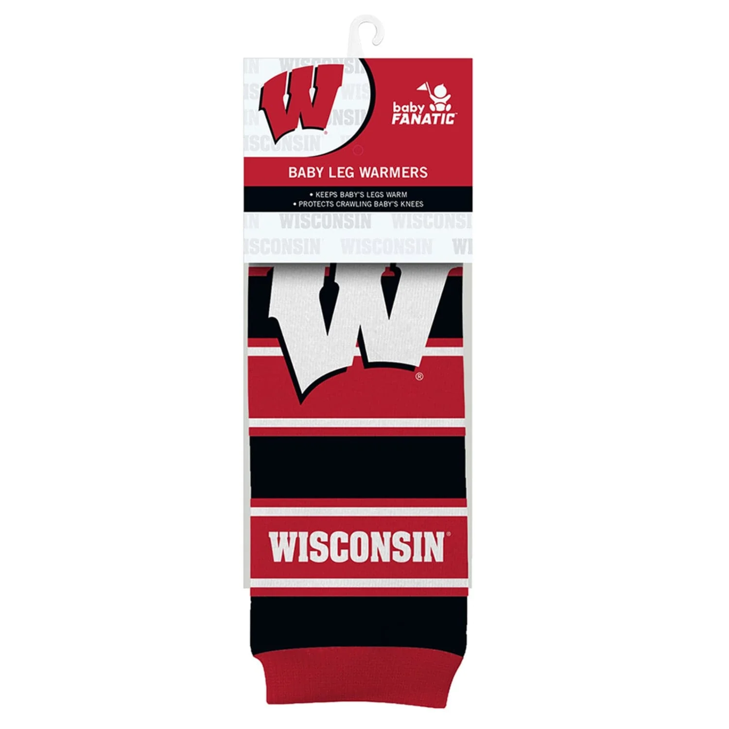 Wisconsin Badgers Baby Leg Warmers - Image 2