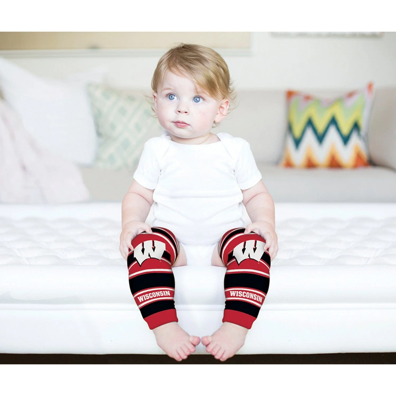 Wisconsin Badgers Baby Leg Warmers - Image 5