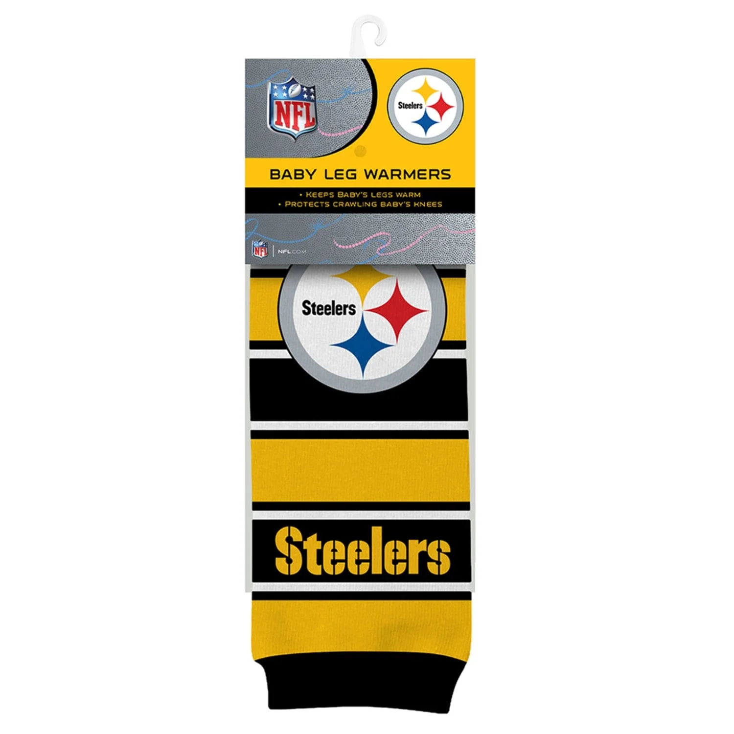 Pittsburgh Steelers Baby Leg Warmers - Image 2
