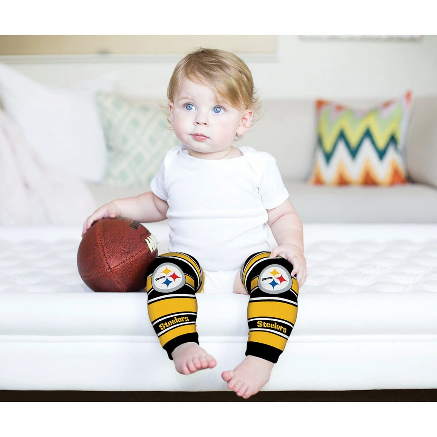 Pittsburgh Steelers Baby Leg Warmers - Image 5