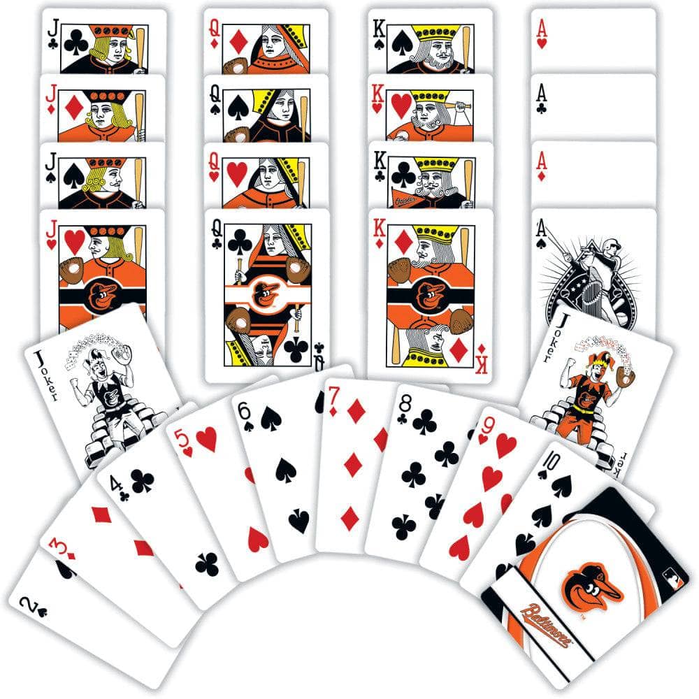 Baltimore Orioles Playing Cards - 54 Card Deck - Image 2