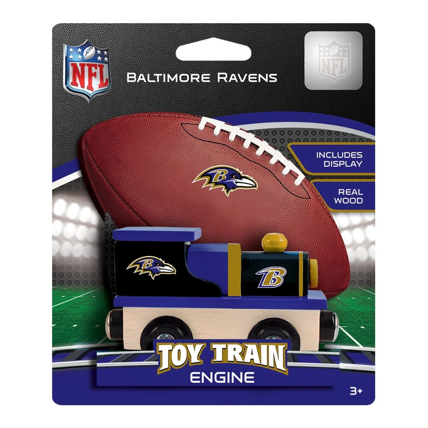 Baltimore Ravens Toy Train Engine - Image 2