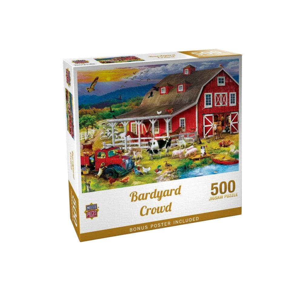 Barnyard Crowd - Jigsaw Puzzle - Image 3