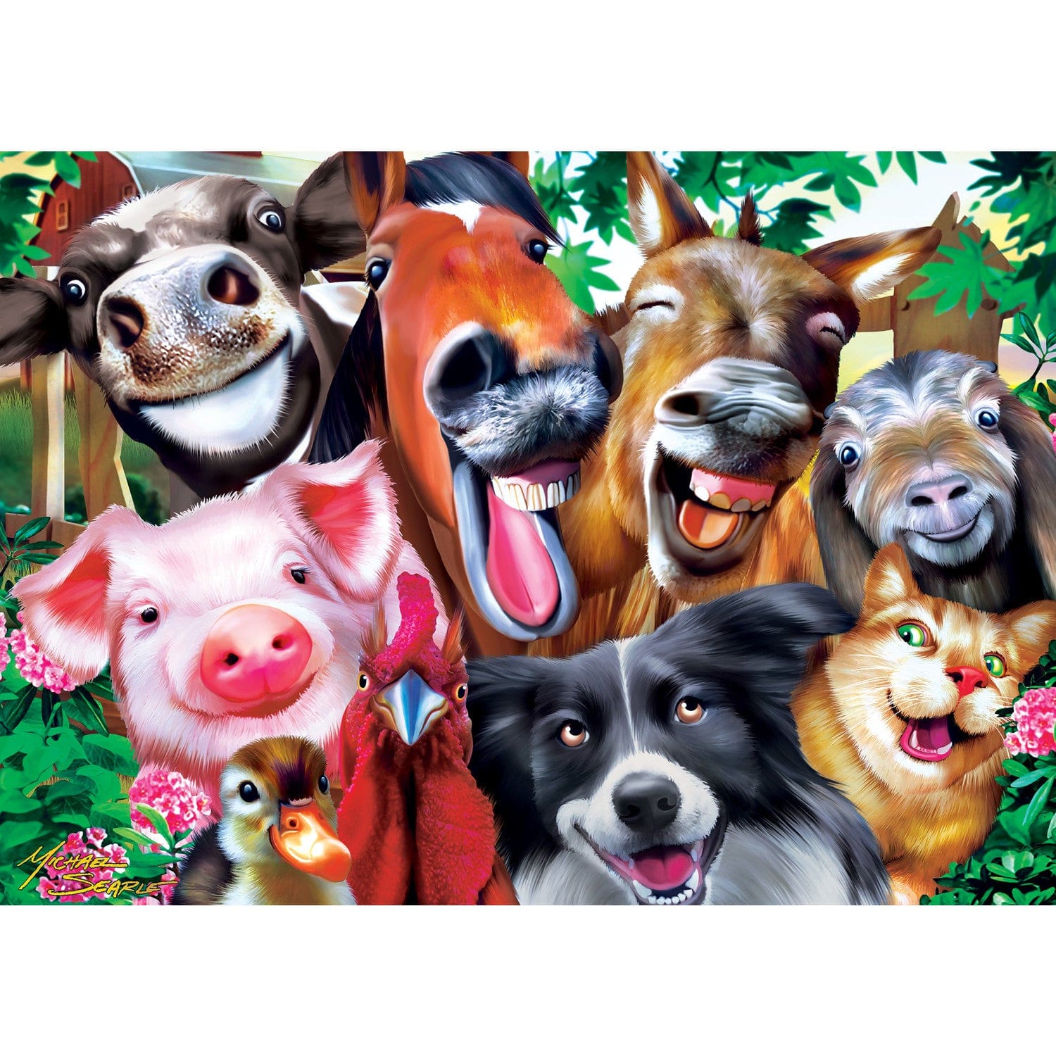 Barnyard Grins - Jigsaw Puzzle