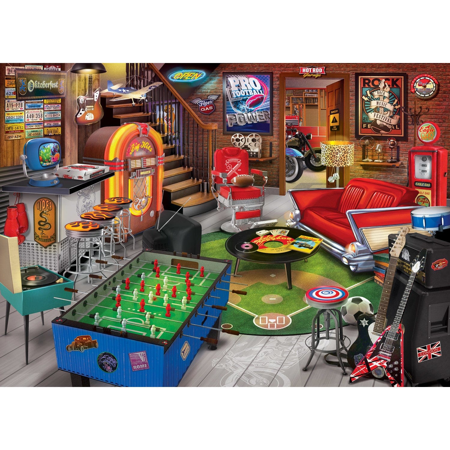 Basement Bliss - Jigsaw Puzzle