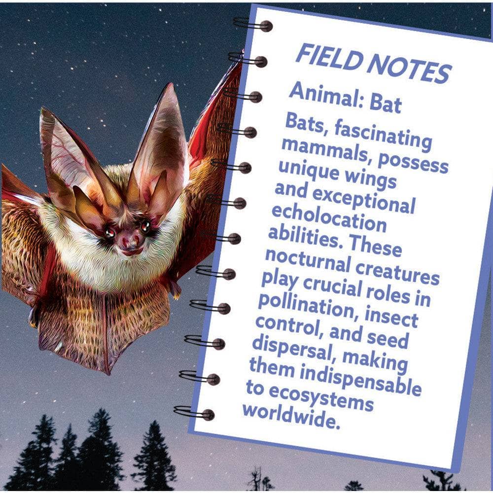 Bat 100 Piece Shaped Jigsaw Puzzle - Image 3
