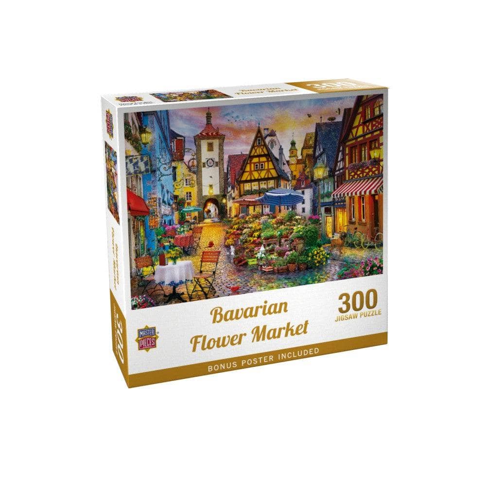 Bavarian Flower Market - Jigsaw Puzzle - Image 3