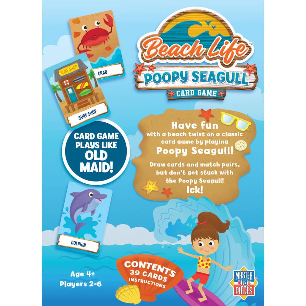 Beach Life - Poopy Seagull Card Game - Image 3