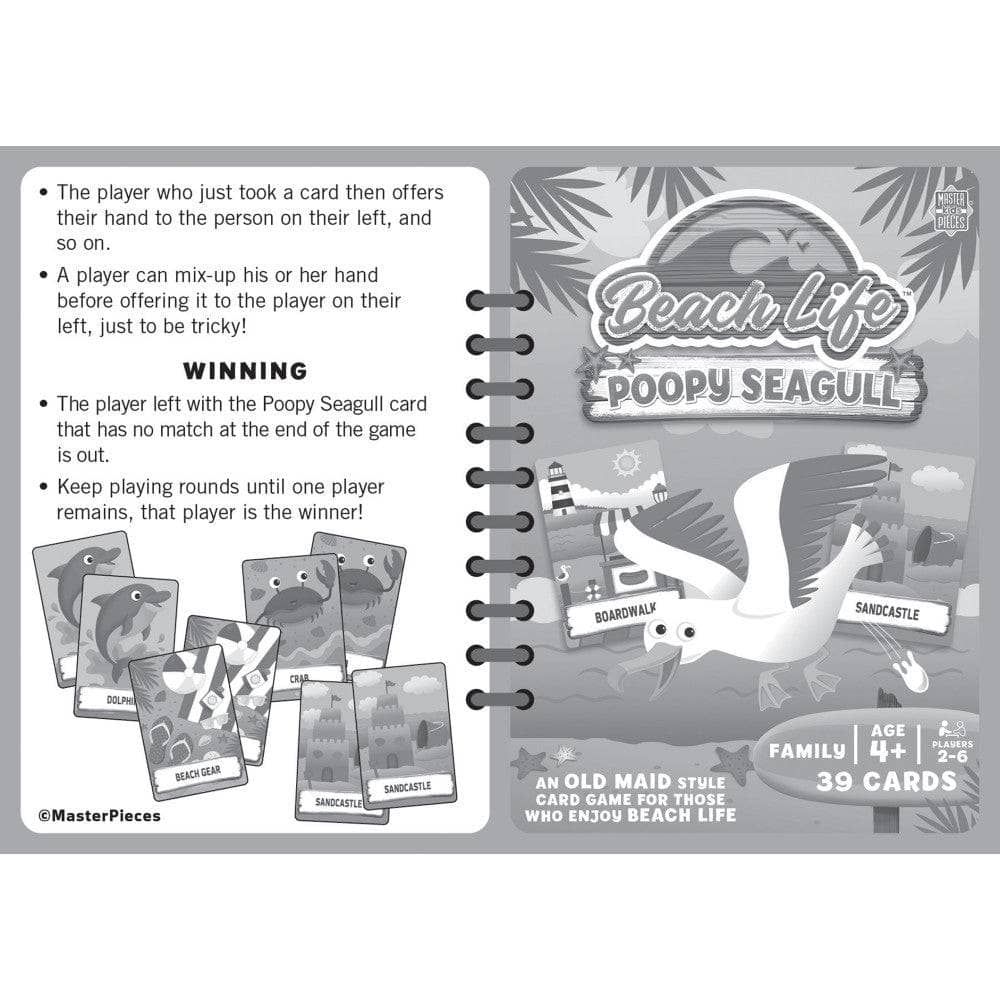 Beach Life - Poopy Seagull Card Game - Image 5