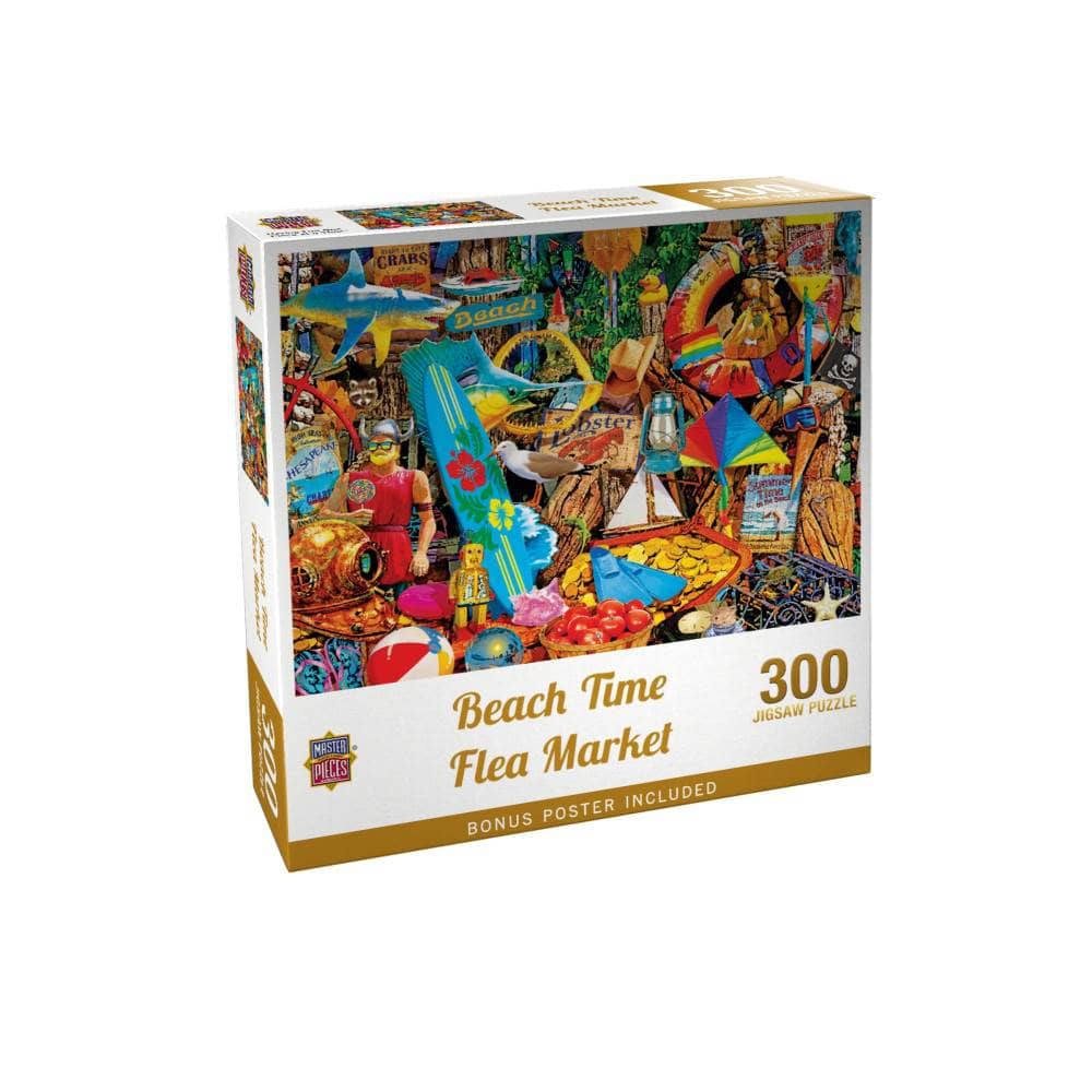 Beach Time Flea Market - Jigsaw Puzzle - Image 3