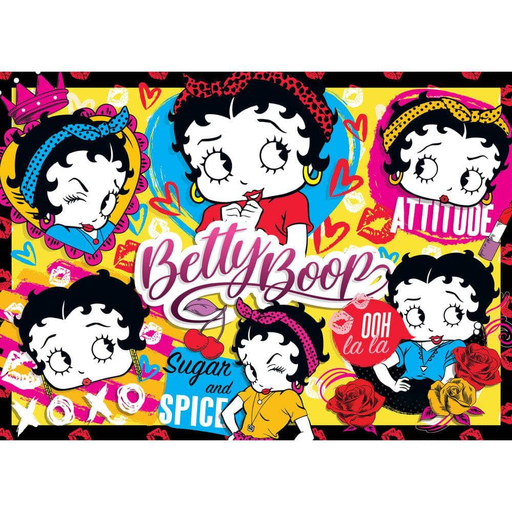 Betty Boop - Boop Love 1000 Piece Jigsaw Puzzle - Image 2