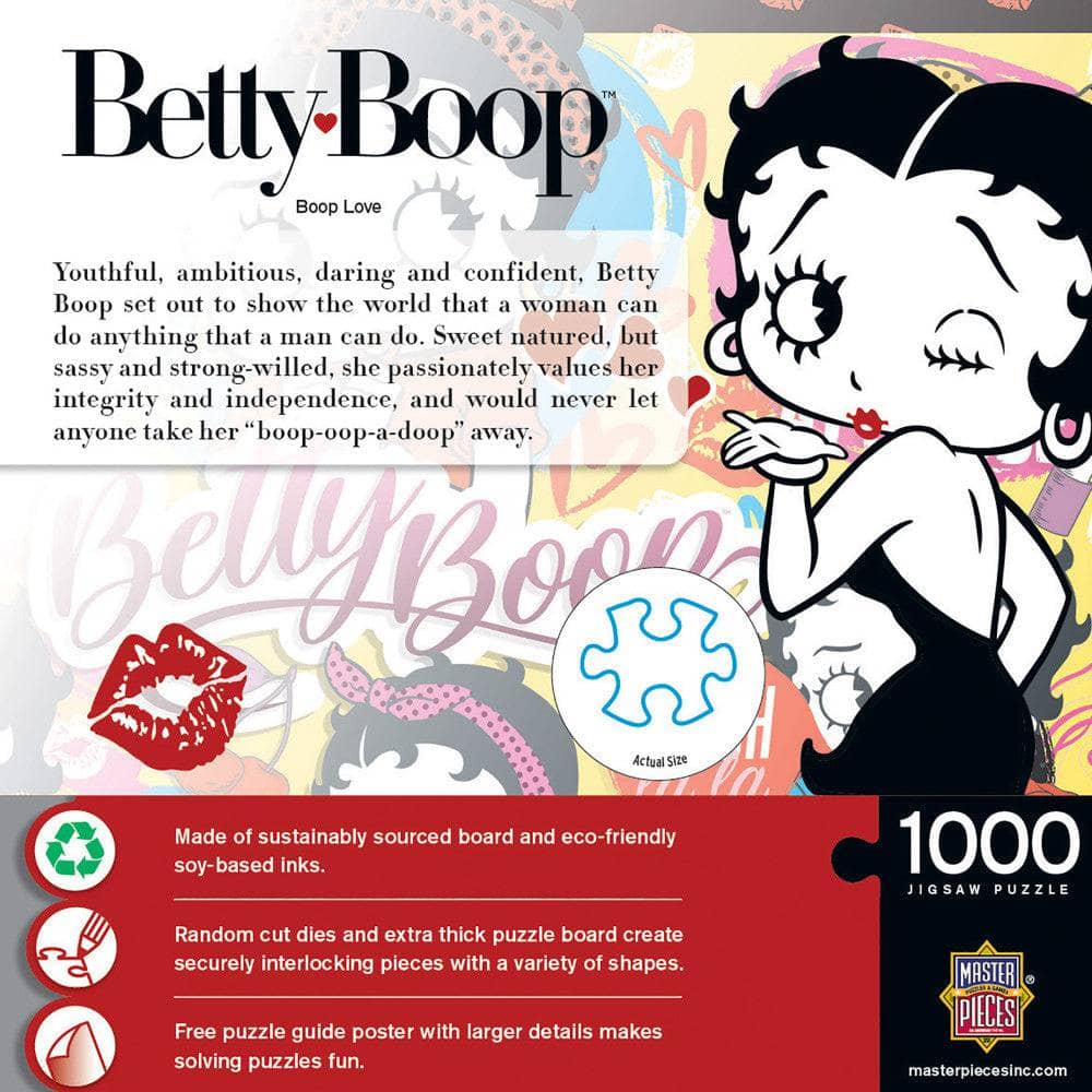 Betty Boop - Boop Love 1000 Piece Jigsaw Puzzle - Image 3