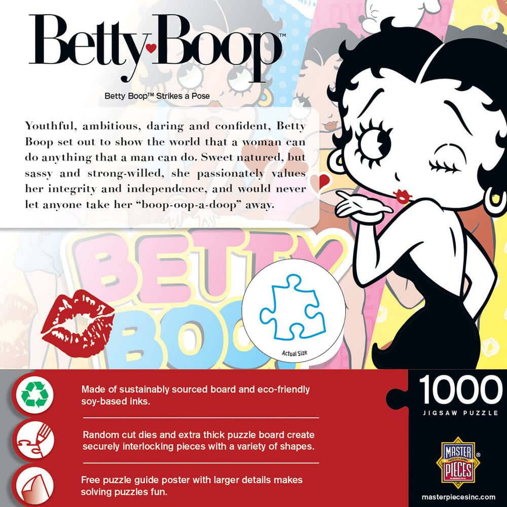 Betty Boop - Strikes a Pose 1000 Piece Jigsaw Puzzle - Image 3