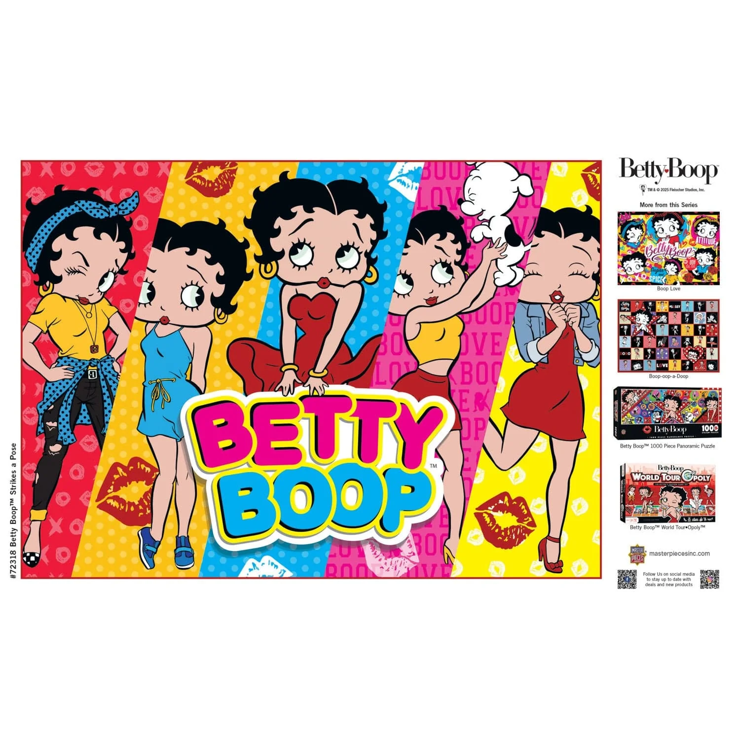 Betty Boop - Strikes a Pose 1000 Piece Jigsaw Puzzle - Image 4