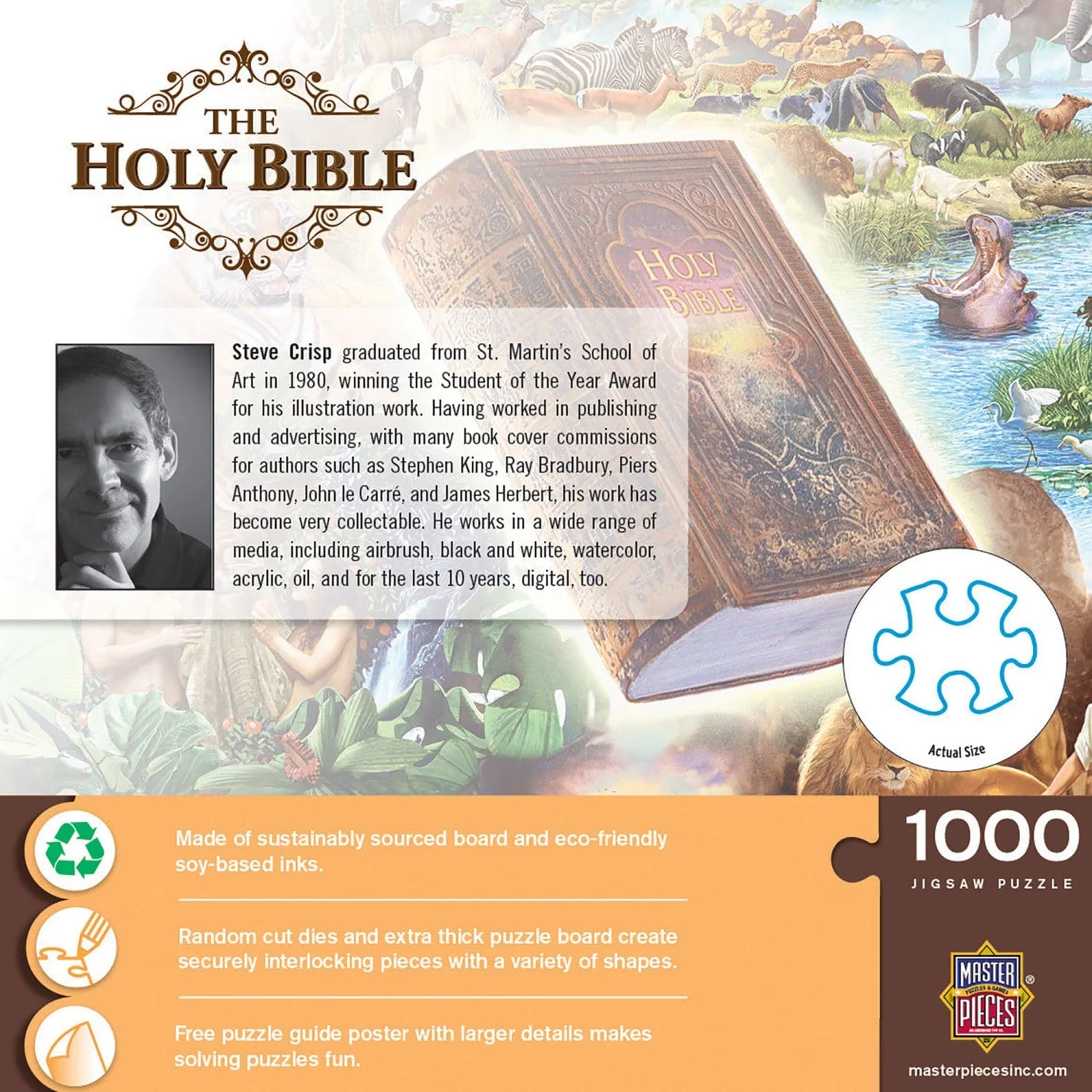 The Holy Bible - 1000 Piece Jigsaw Puzzle - Image 3