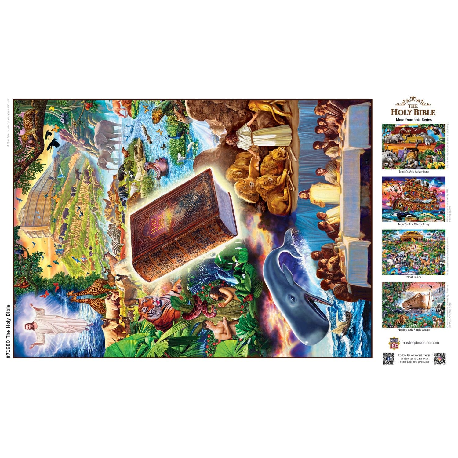 The Holy Bible - 1000 Piece Jigsaw Puzzle - Image 4