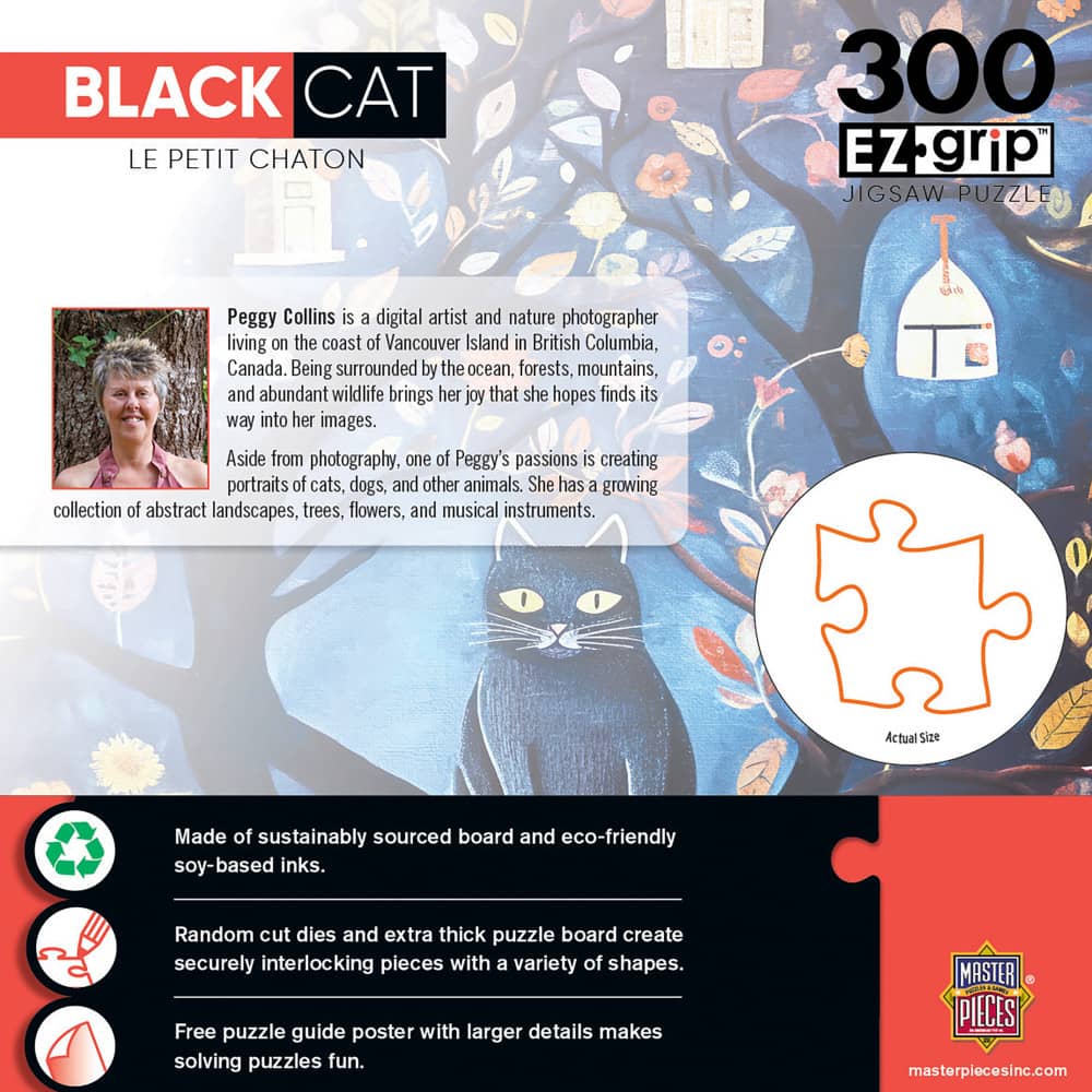Black Cats - Le Petit Chaton 300 Piece EZ Grip Jigsaw Puzzle - Image 3
