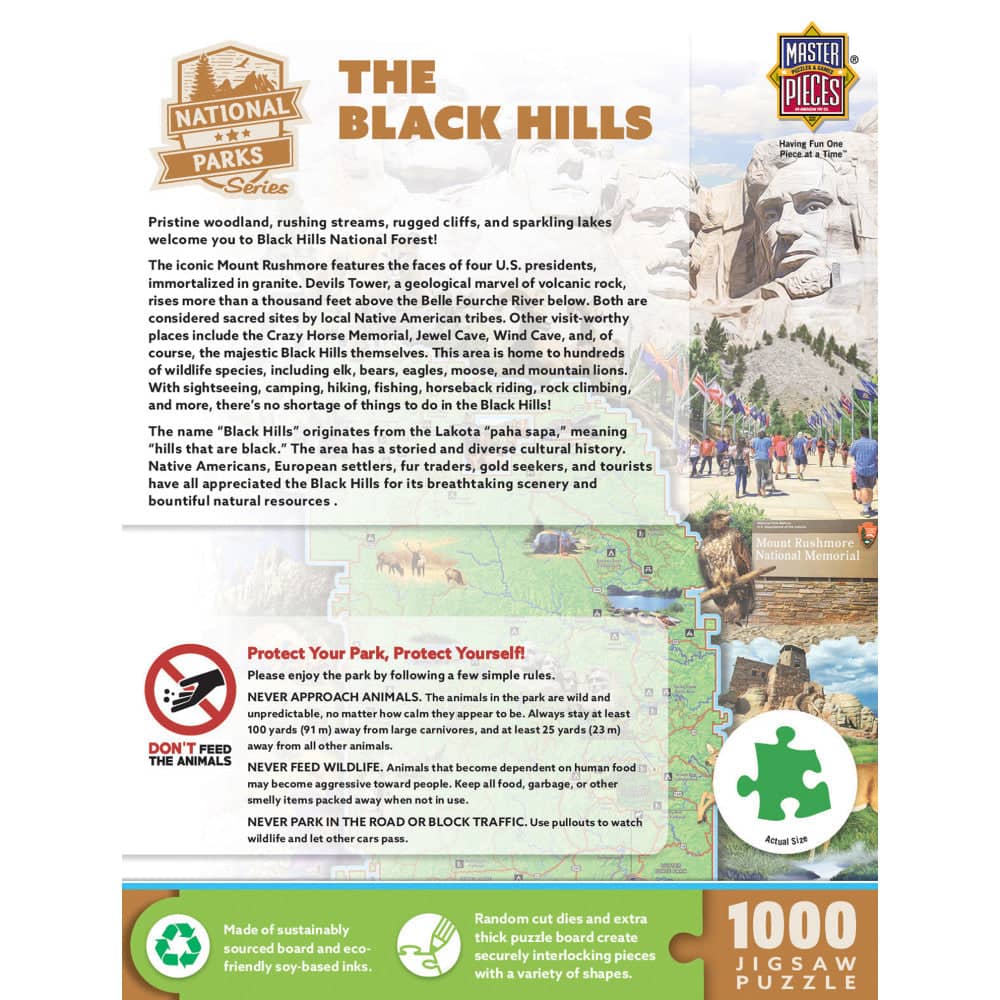 Black Hills National Forest 1000 Piece Jigsaw Puzzle - Image 3