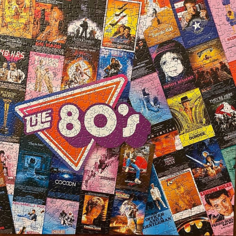 80's Blockbusters 1000 Piece Jigsaw Puzzle - Image 5