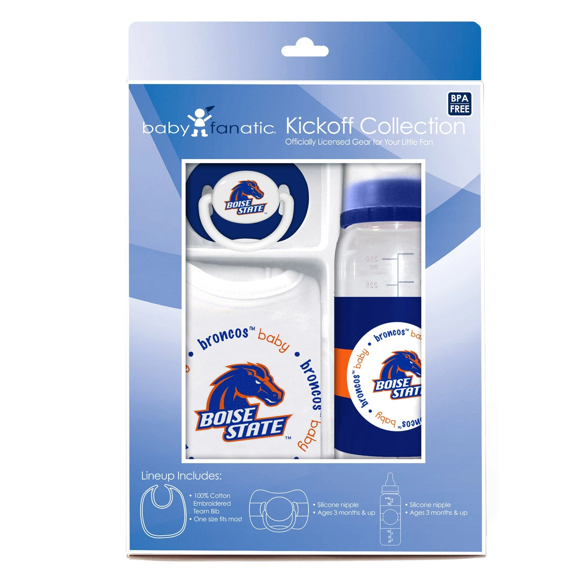 Boise State Broncos - 3-Piece Baby Gift Set - Image 2