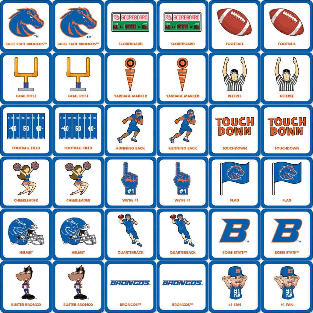 Boise State Broncos Matching Game - Image 2