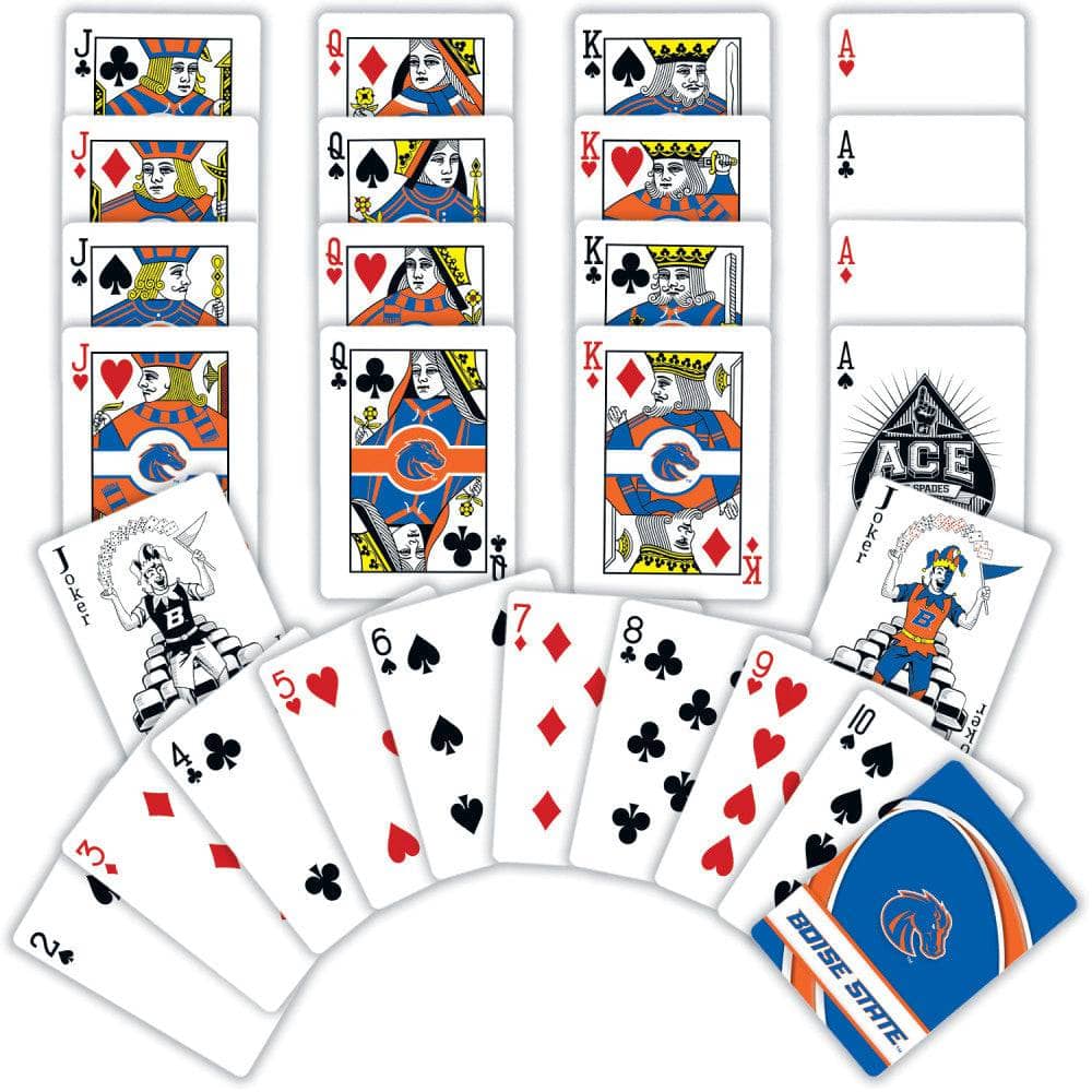 Boise State Broncos Playing Cards - 54 Card Deck - Image 2