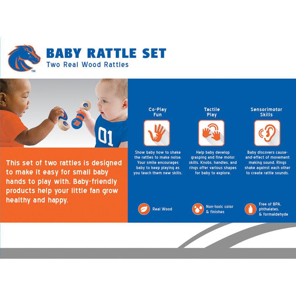 Boise State Broncos - Baby Rattles 2-Pack - Image 3