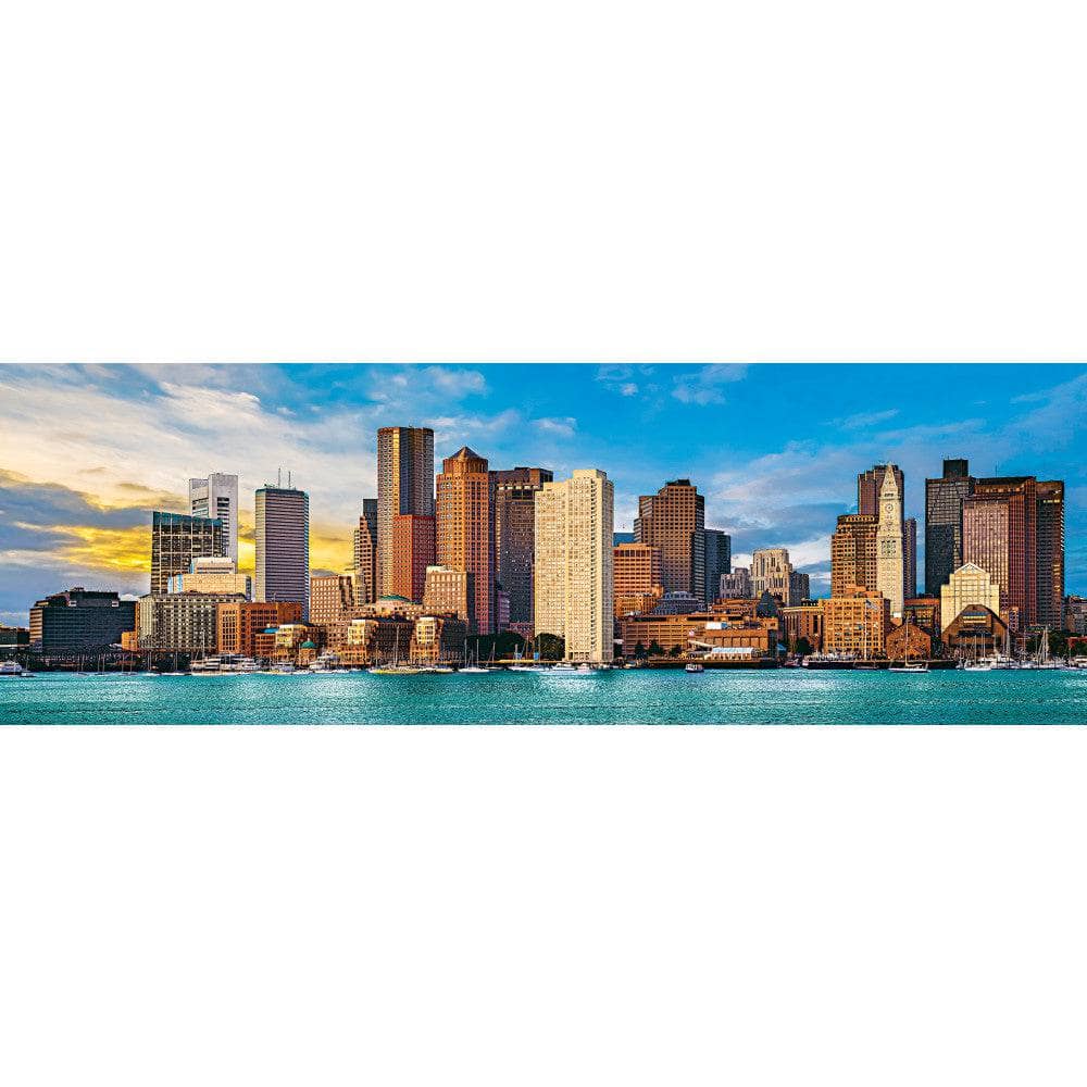 Boston, Massachusetts 1000 Piece Panoramic Jigsaw Puzzle - Image 2