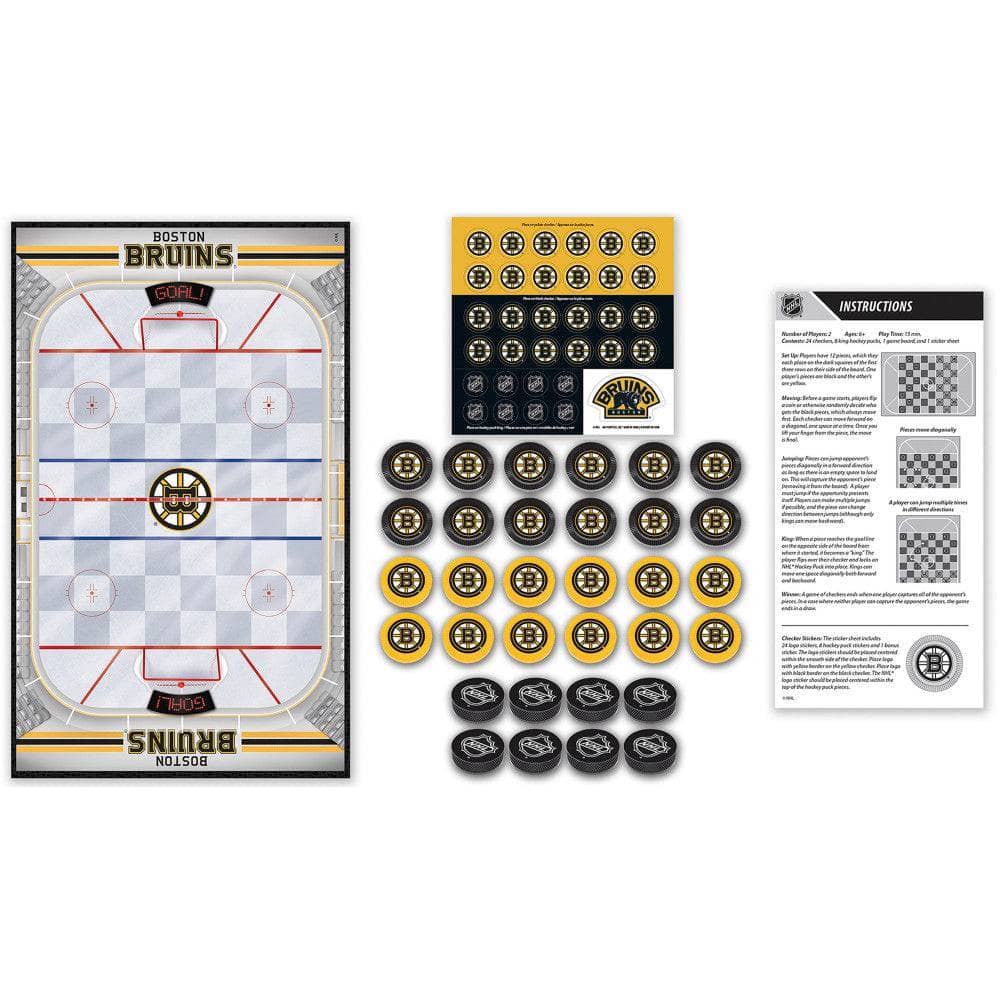 Boston Bruins Checkers Board Game - Image 2