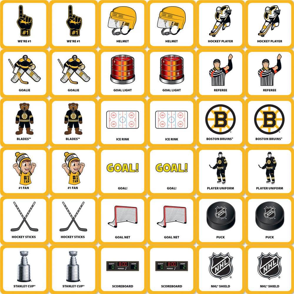 Boston Bruins Matching Game - Image 2