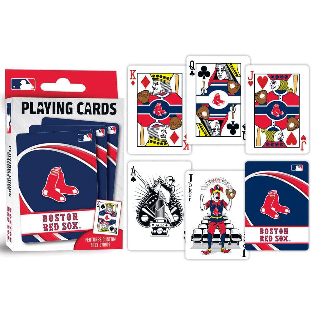Boston Red Sox Playing Cards - 54 Card Deck - Image 3