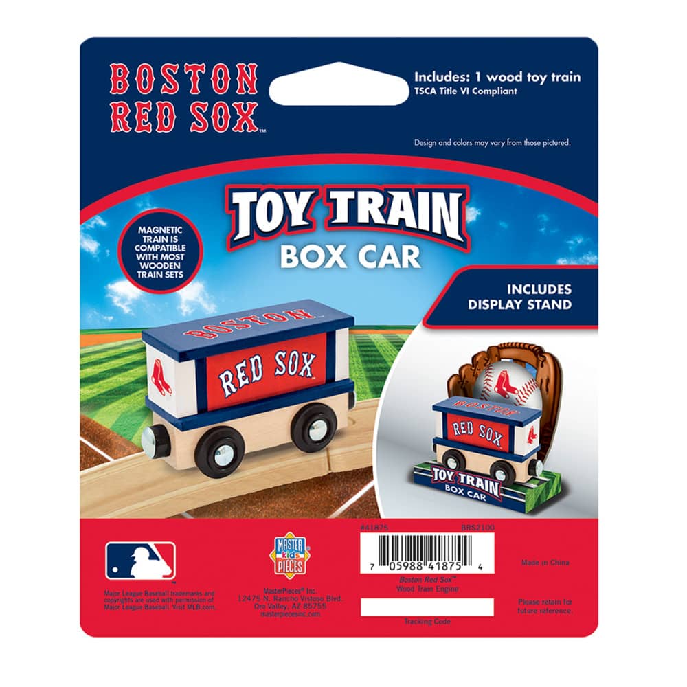 Boston Red Sox Toy Train Box Car - Image 3