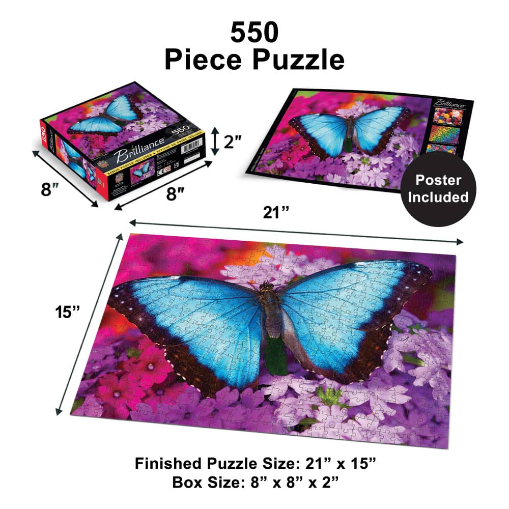 Brilliance - Iridescence 550 Piece Jigsaw Puzzle - Image 5