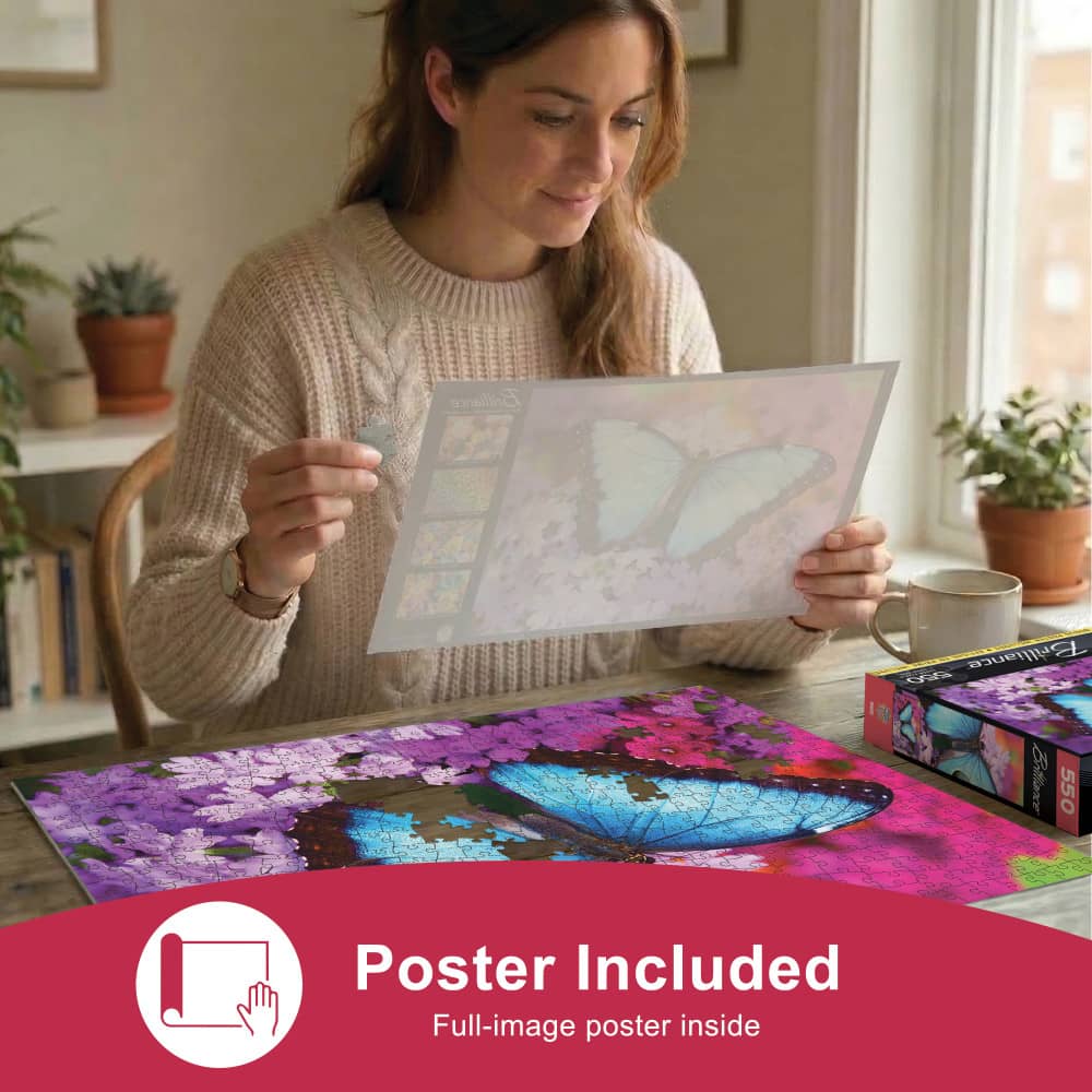 Brilliance - Iridescence 550 Piece Jigsaw Puzzle - Image 6