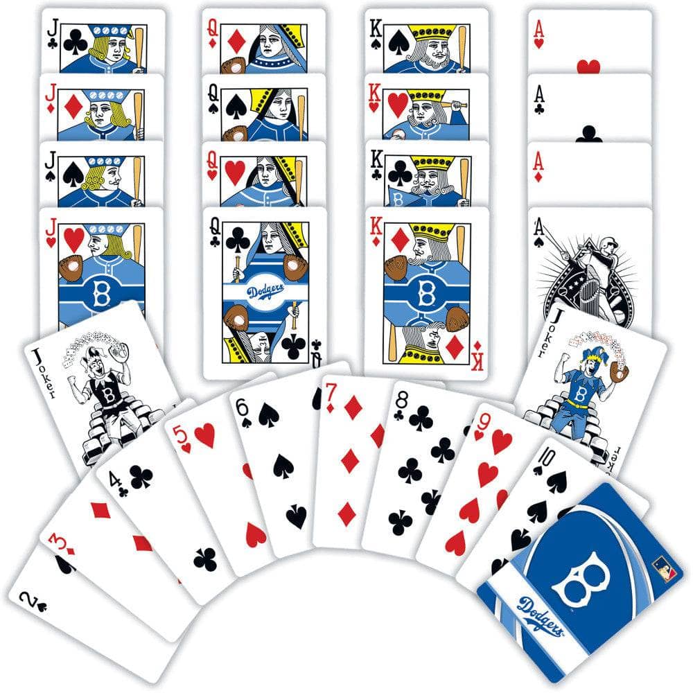 Brooklyn Dodgers Playing Cards - 54 Card Deck - Image 2