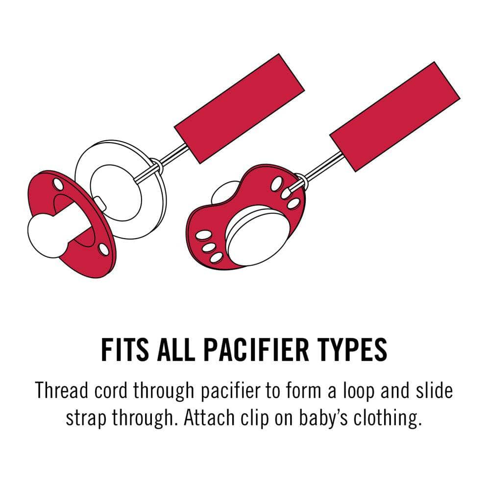 Buffalo Bills - Pacifier Clip 2-Pack - Image 4