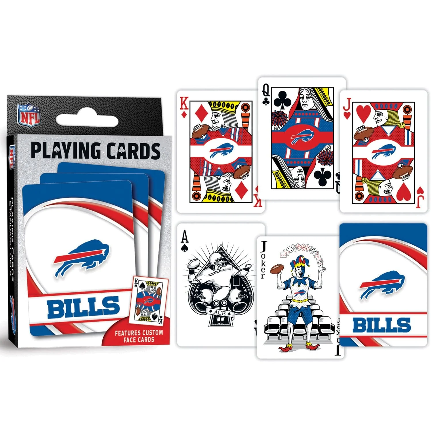 Buffalo Bills Playing Cards - 54 Card Deck - Image 3