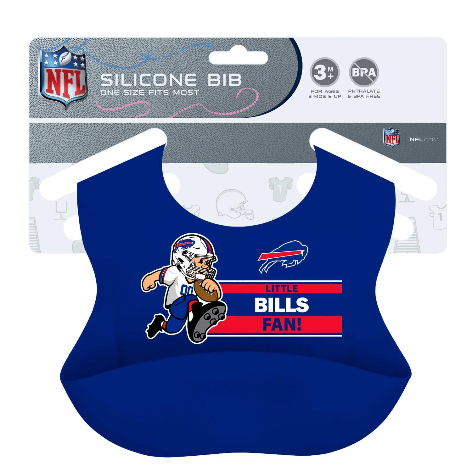 Buffalo Bills - NFL Silicone Bib - Image 2