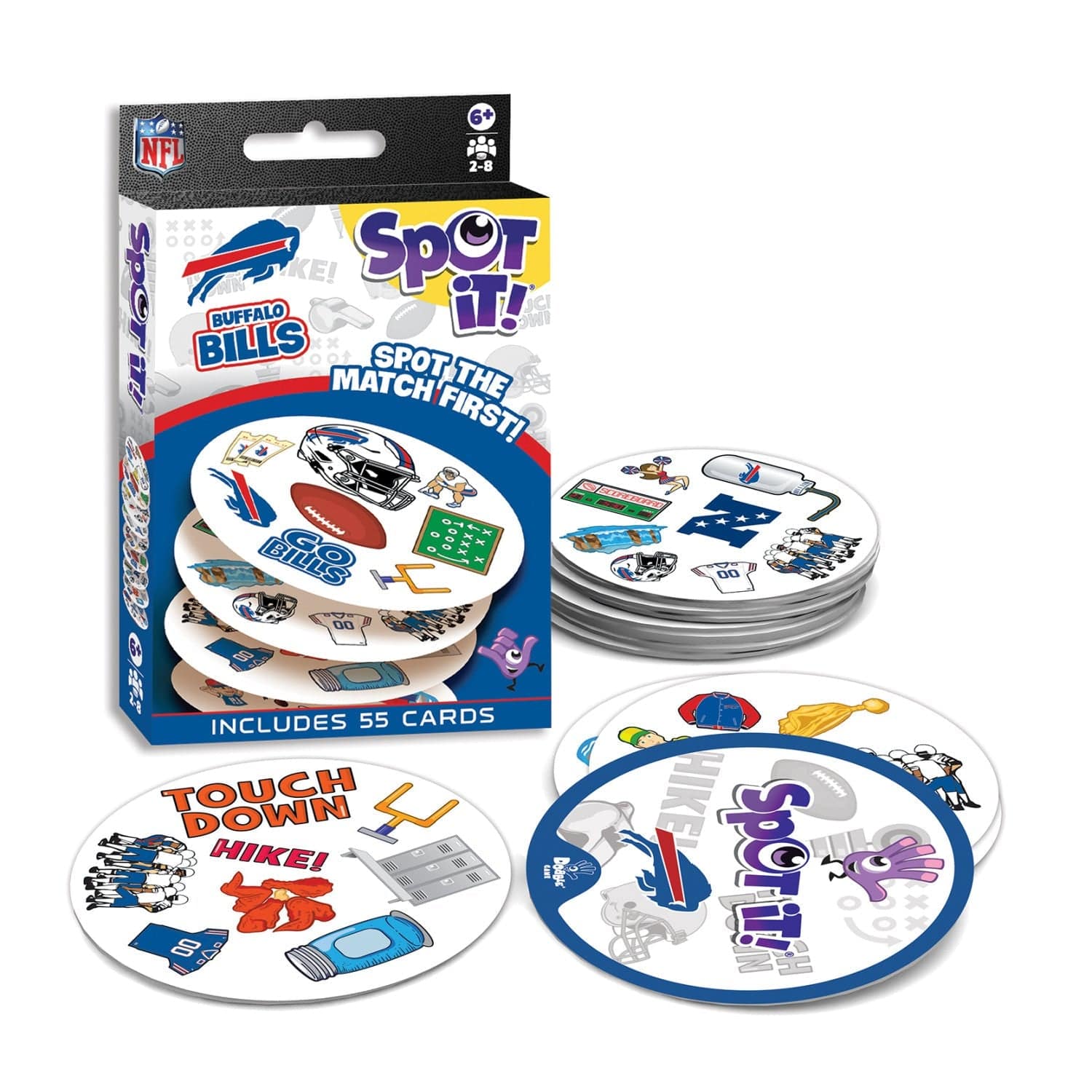 Buffalo Bills Spot It! Card Game - Image 2