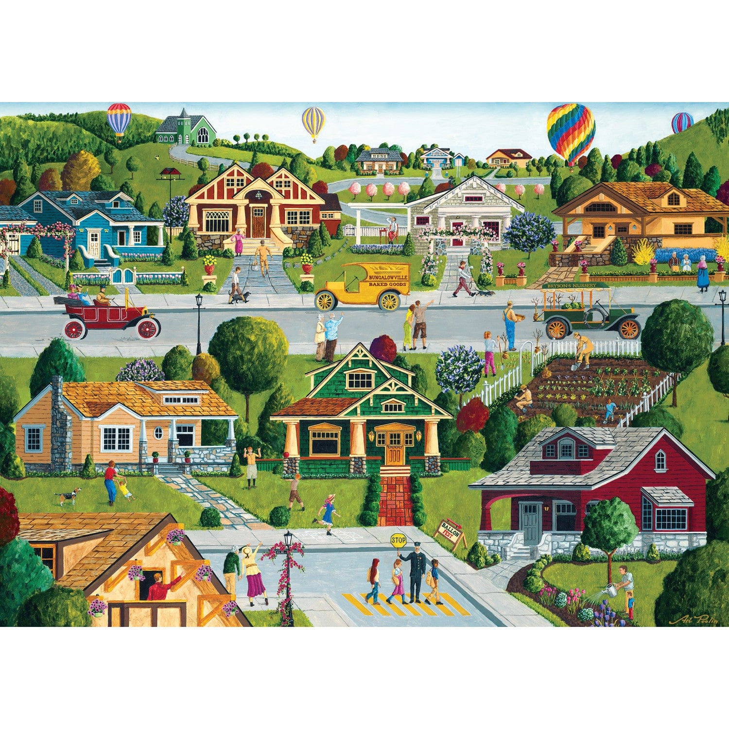 Bungalowville - Jigsaw Puzzle