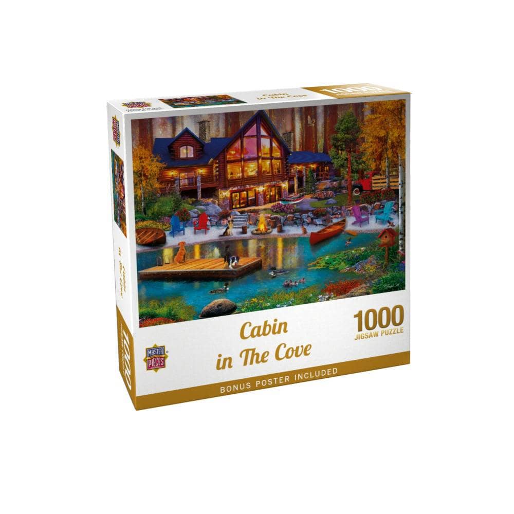 Cabin in The Cove - Jigsaw Puzzle - Image 2