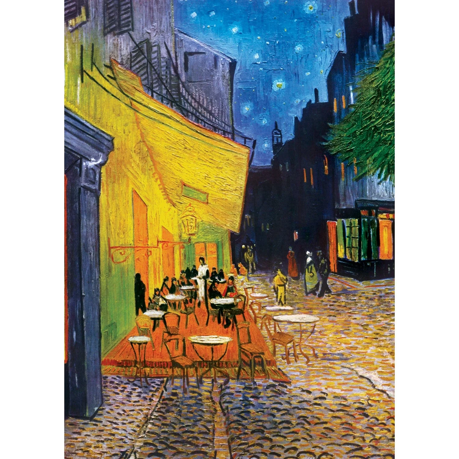 Café Terrace at Night - Jigsaw Puzzle