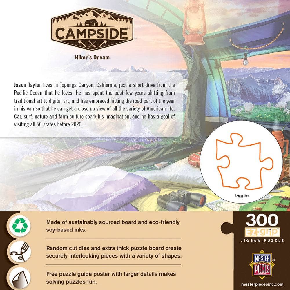 Campside - Hiker's Dream 300 Piece EZ Grip Jigsaw Puzzle - Image 3