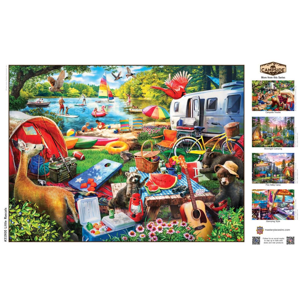 Campside - Little Rascals 300 Piece EZ Grip Jigsaw Puzzle - Image 4