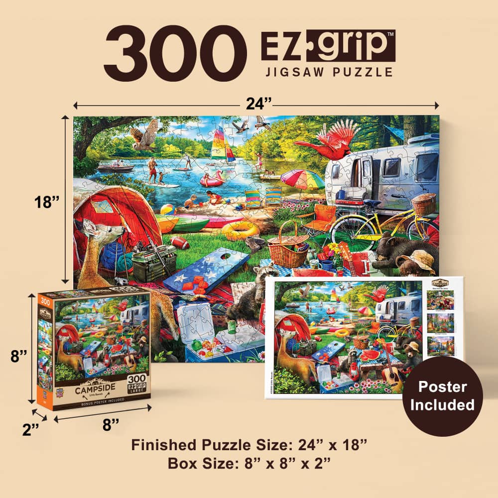 Campside - Little Rascals 300 Piece EZ Grip Jigsaw Puzzle - Image 5