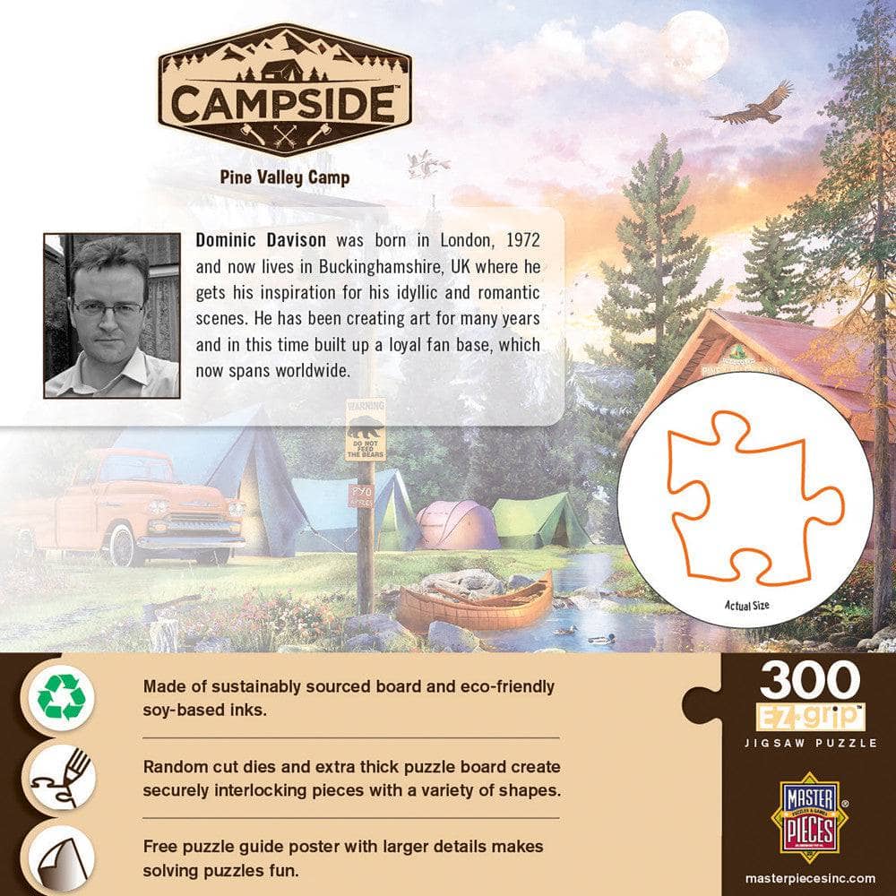 Campside - Pine Valley Camp 300 Piece EZ Grip Jigsaw Puzzle - Image 3