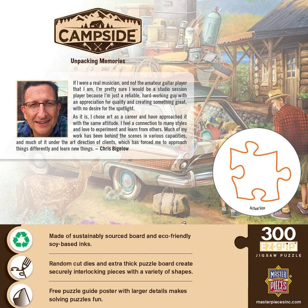 Campside - Unpacking Memories 300 Piece EZ Grip Jigsaw Puzzle - Image 3