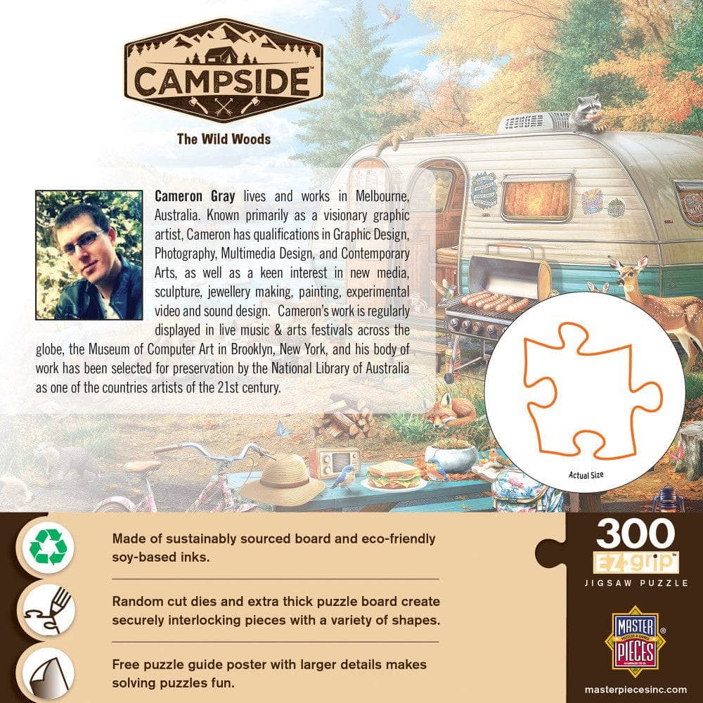 Campside - The Wild Woods 300 Piece EZ Grip Jigsaw Puzzle - Image 3