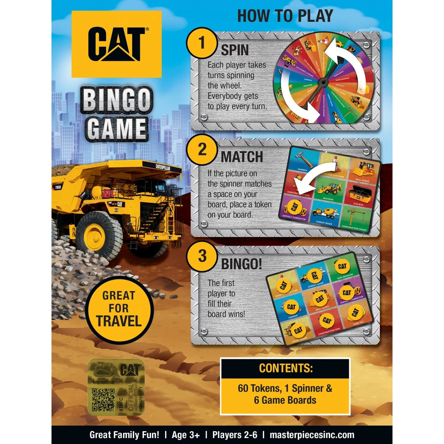 CAT - Caterpillar Bingo Game - Image 3