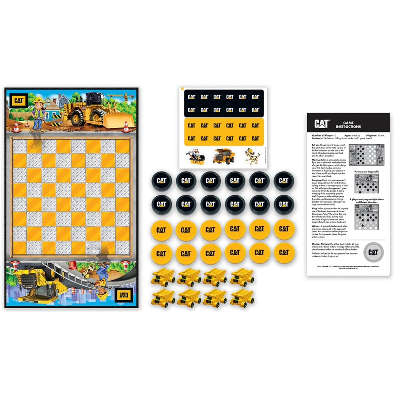 CAT - Caterpillar Checkers Board Game - Image 2